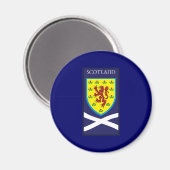 Schottland-Abzeichen Magnet (Vorderseite/Rückseite)