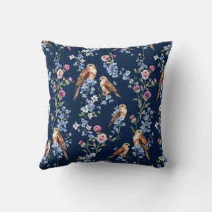 Schottland Adlere Distel Blaue Glocke Blumenmuster Kissen