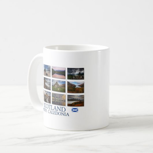 Schottland - alba - Caledonia Kaffeetasse (Vorderseite Links)