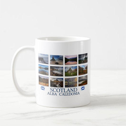 Schottland - alba - Caledonia Kaffeetasse (Links)