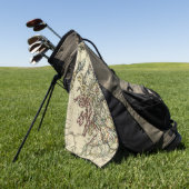 Schottland alt, modern golfhandtuch (Gras)
