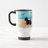 Schottland am Strand mit Seagull Reisebecher (Links)