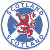 Schottland Aufkleber (Vorderseite)