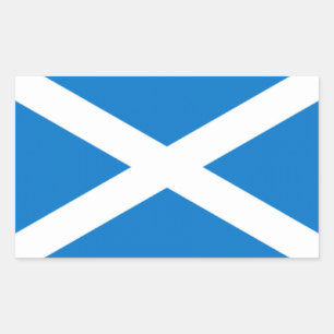 Schottland-Aufkleber durch highsaltire Rechteckiger Aufkleber