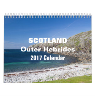 Schottland äußeres Hebrides Kalender