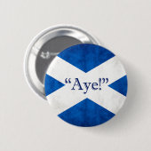 Schottland, AYE! Button (Vorne & Hinten)
