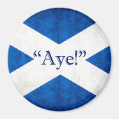 Schottland, AYE! Magnet (Vorne)