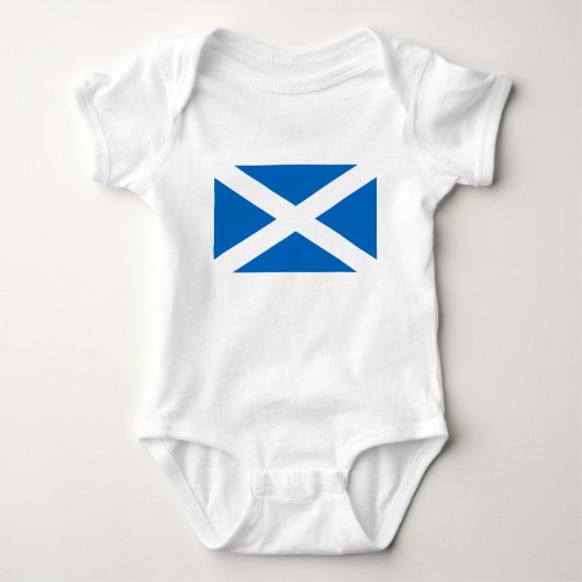 Schottland Baby Strampler (Vorderseite)