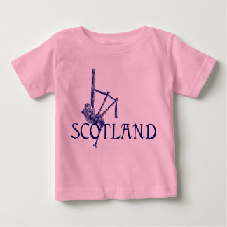 Schottland Bagpipe, Scottish Design Baby T-shirt
