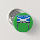 Schottland Besuch Reise schottisches Geschenk Button (Vorne & Hinten)