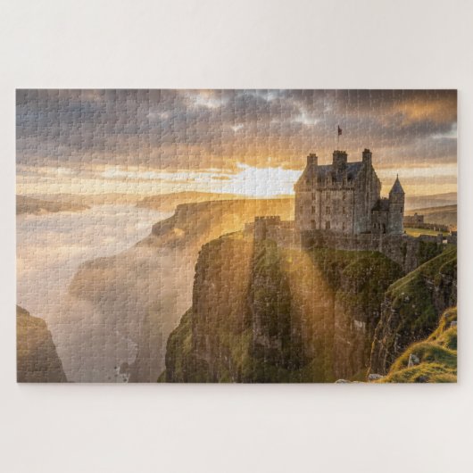 Schottland-Burg-Puzzle Puzzle (Horizontal)