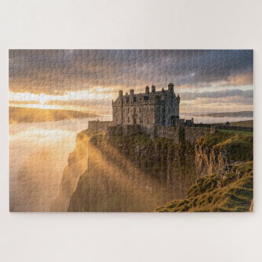 Schottland-Burg-Puzzle Puzzle (Horizontal)
