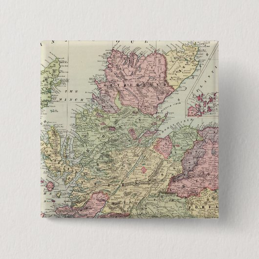 Schottland Button (Vorderseite)