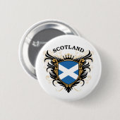 Schottland Button (Vorne & Hinten)