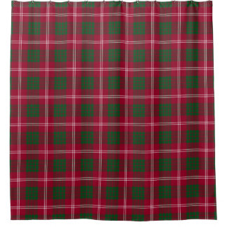 Schottland Crawford karierter Tartan Duschvorhang