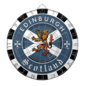 Schottland Dartboard, Scottish Flag Darts / Spiel Dartscheibe (vorne)