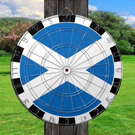 Schottland Dartboard, Spielbrett, Schottische Flag Dartscheibe