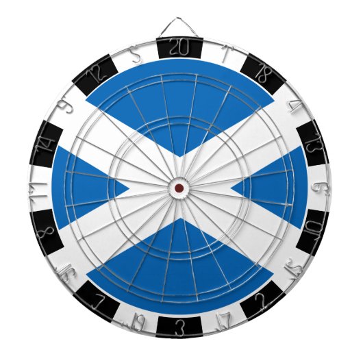 Schottland Dartboard, Spielbrett, Schottische Flag Dartscheibe (vorne)