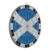 Schottland Dartboard, Spielbrett, Schottische Flag Dartscheibe (Vorderseite Links)