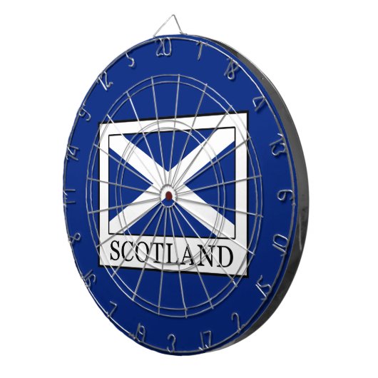 Schottland Dartscheibe (Vorderseite rechts)