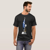 Schottland das tapfere Mädchen T-Shirt (Vorne ganz)