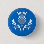 Schottland-Distel-Abzeichen Button (Vorderseite)