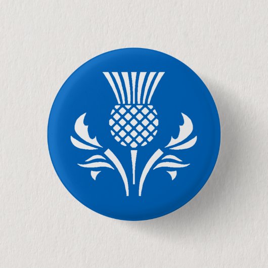 Schottland-Distel-Abzeichen Button (Vorderseite)