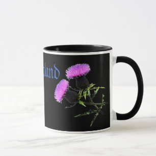 Schottland, Distel die Nationalblume von Tasse