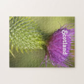 Schottland-Distel Puzzle (Horizontal)