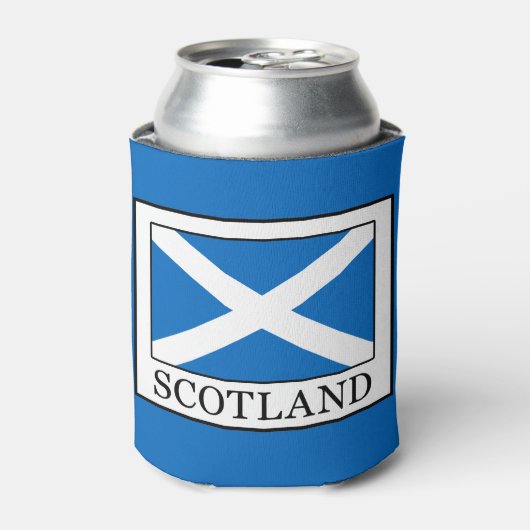 Schottland Dosenkühler (Kanne Vorderseite)