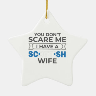 Schottland Du machst mir nichts aus, ich habe eine Keramik Ornament