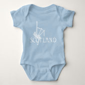 Schottland-Dudelsäcke, Scottish-Entwurf Baby Strampler (Vorderseite)