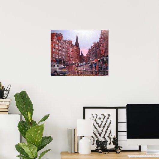 Schottland, Edinburgh Poster (Heimbüro)