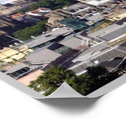 Schottland - Edinburgh - Poster (Ecke)