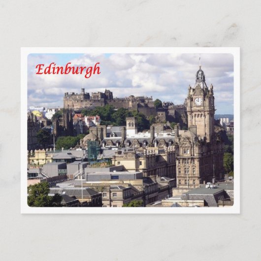 Schottland - Edinburgh - Postkarte (Vorderseite)