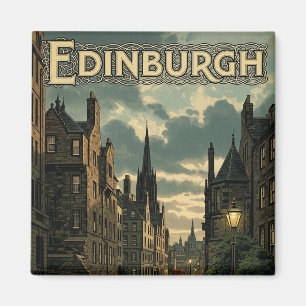 Schottland Edinburgh Reise Magnet