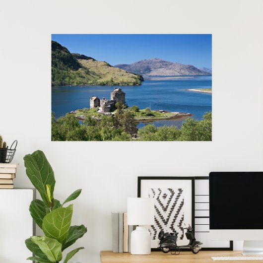 Schottland - Eilean Donan Castle Poster (Heimbüro)