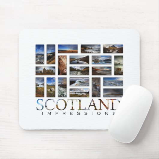 Schottland-Eindrücke Mousepad (Mit Mouse)