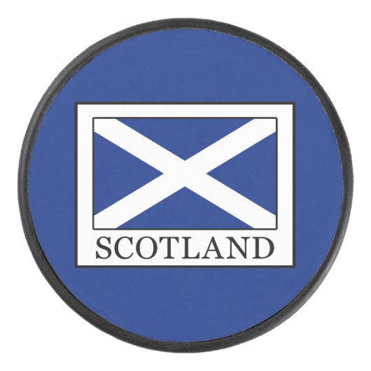 Schottland Eishockey Puck (Vorderseite)