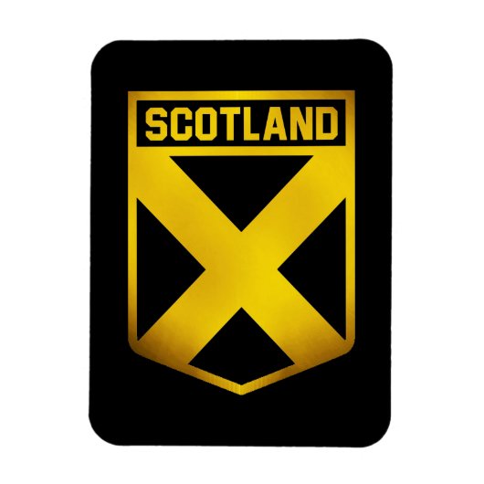 Schottland Emblem Magnet (Vertikal)