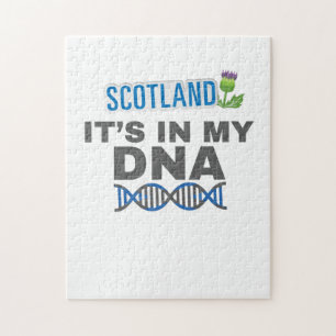 Schottland Es ist in meiner DNA Schottisches Kultu Puzzle