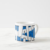 Schottland-Espresso Espressotasse (Vorderseite Rechts)