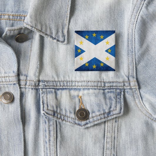 Schottland EU-Abzeichen Button (Beispiel)
