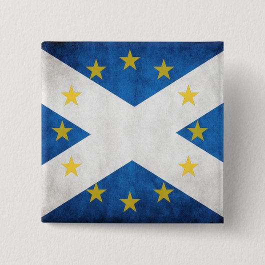 Schottland EU-Abzeichen Button (Vorderseite)