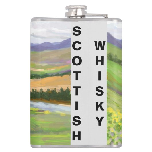 Schottland Flachmann (Rückseite)