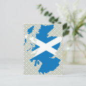 Schottland Flag Karte Vollgröße (Stehend Vorderseite)