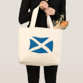 Schottland Flag Tote Bag Jumbo Stoffbeutel (Vorderseite (Produkt))