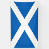 Schottland-Flagge Banner (Vertikal)