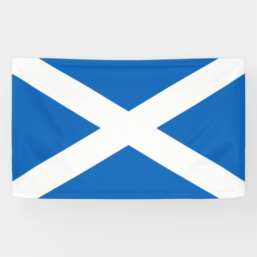 Schottland-Flagge Banner (Horizontal)