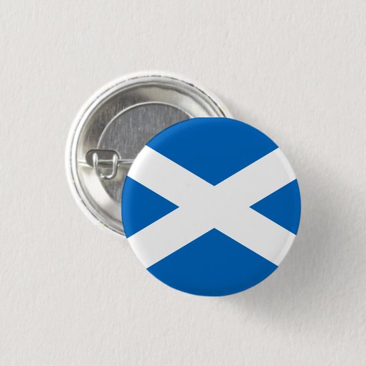 Schottland-Flagge Button (Vorne & Hinten)